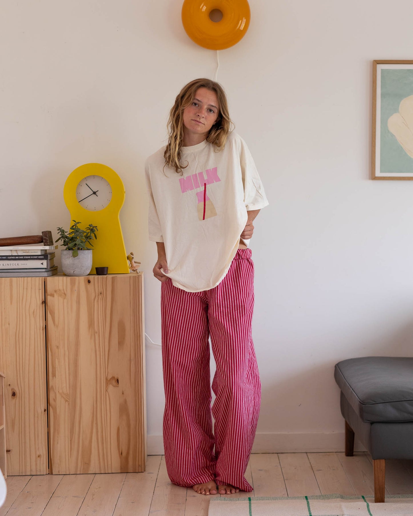 PREORDER womans Lottie stripe pants