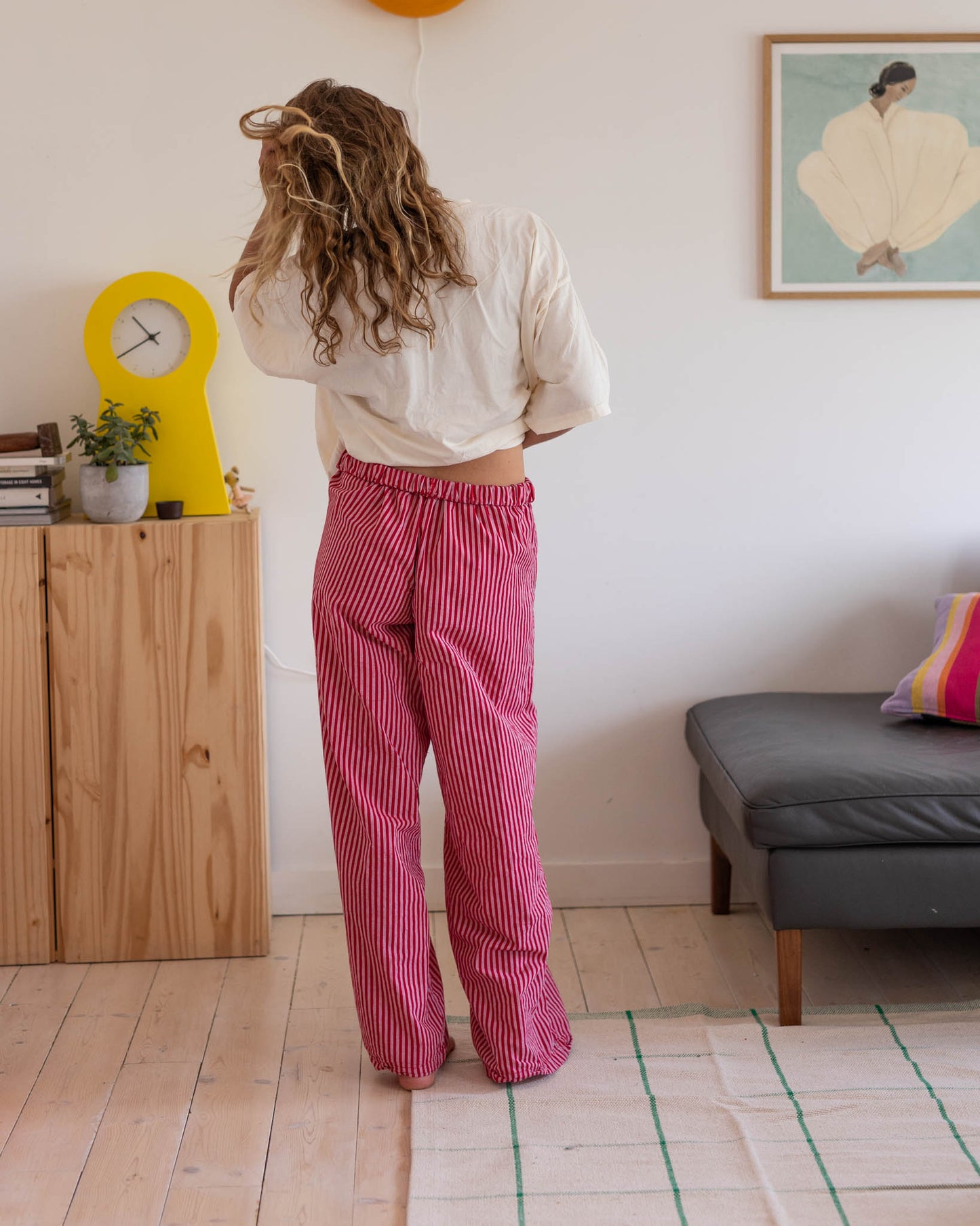 PREORDER womans Lottie stripe pants