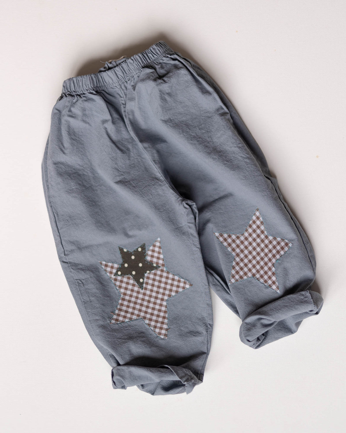 star patch pants