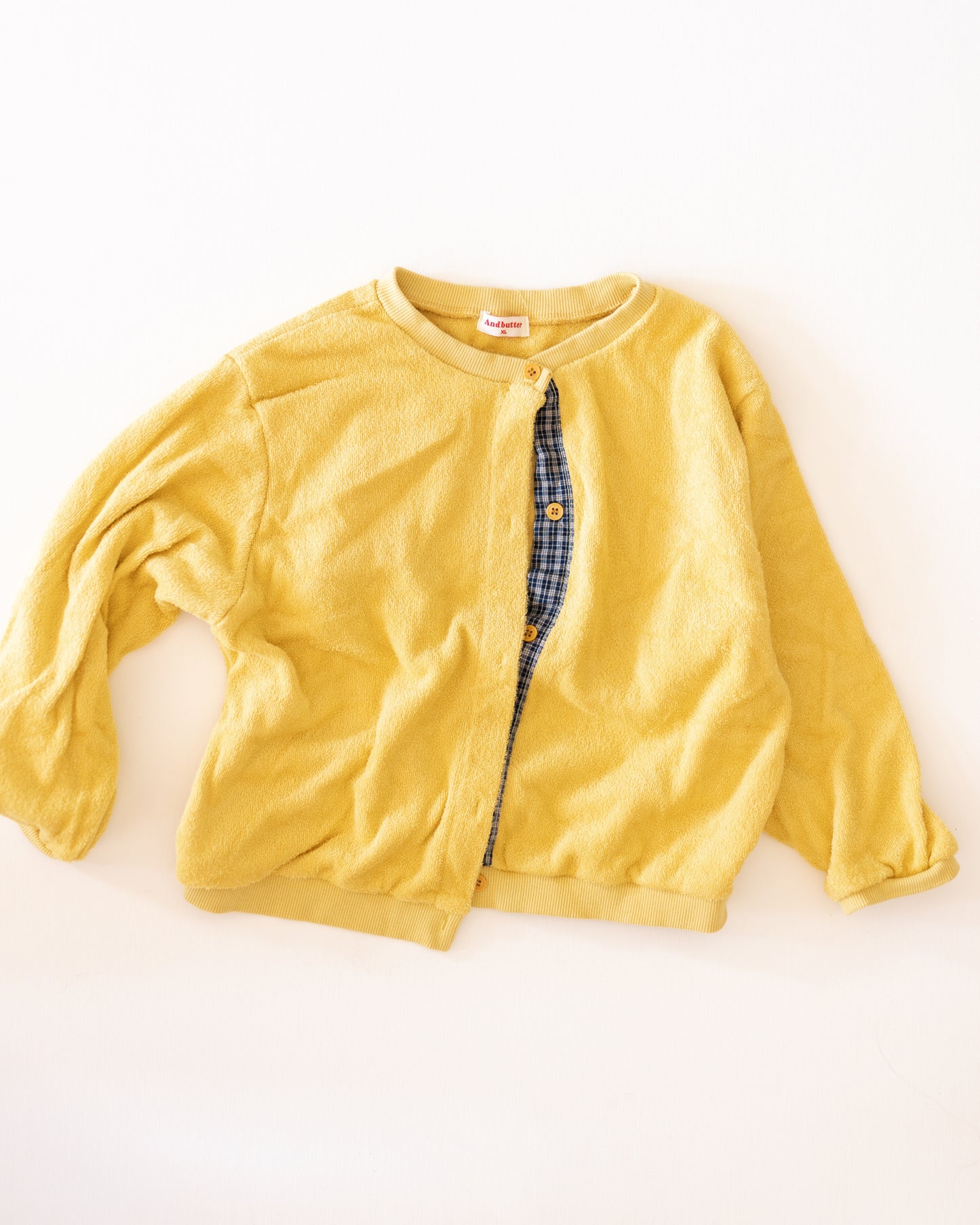 terry cardigan