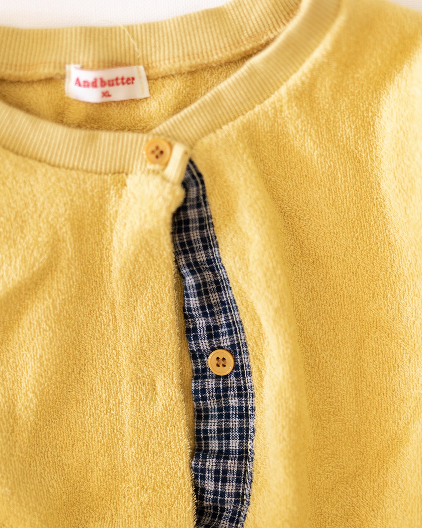 terry cardigan