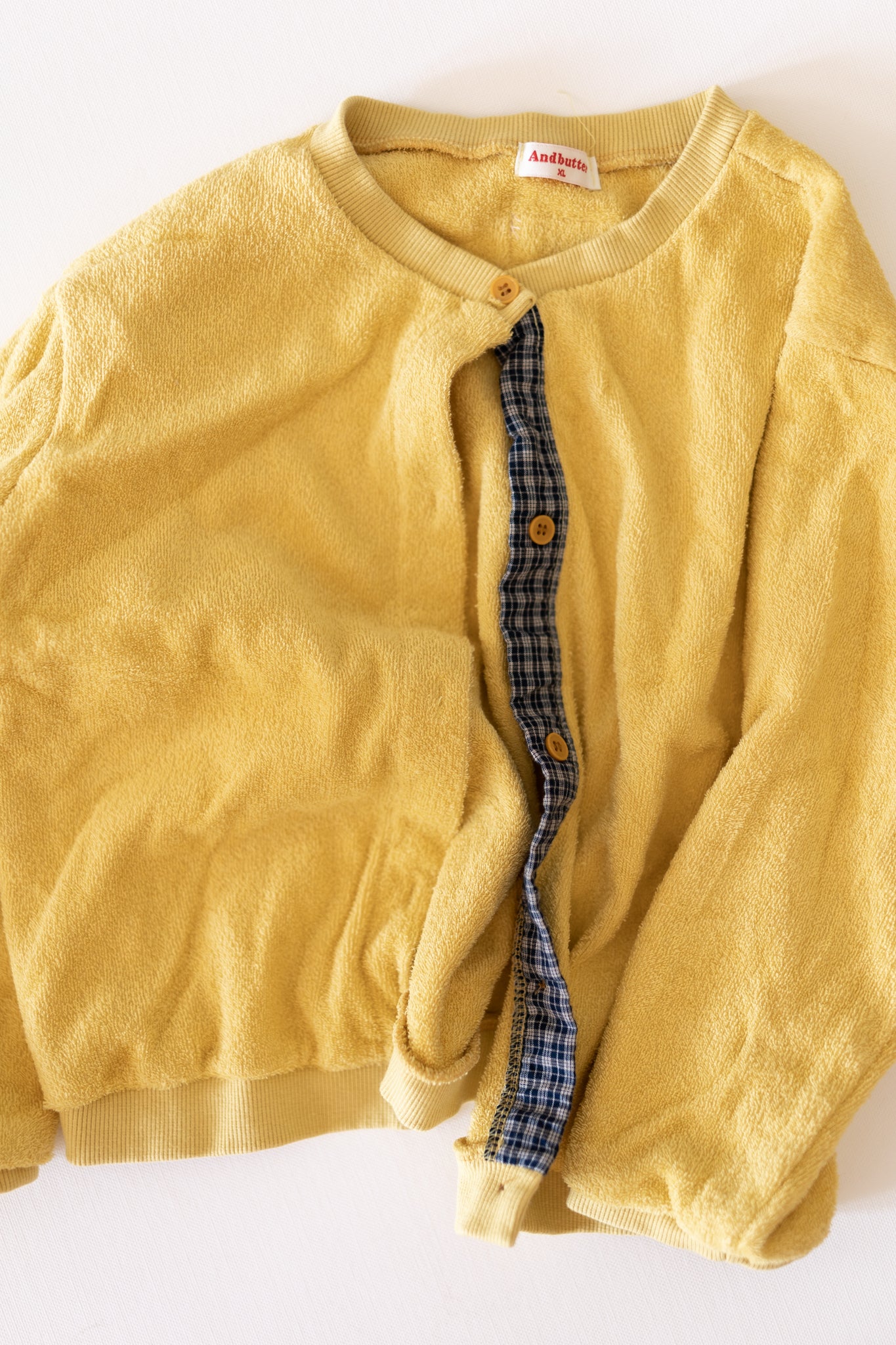 terry cardigan