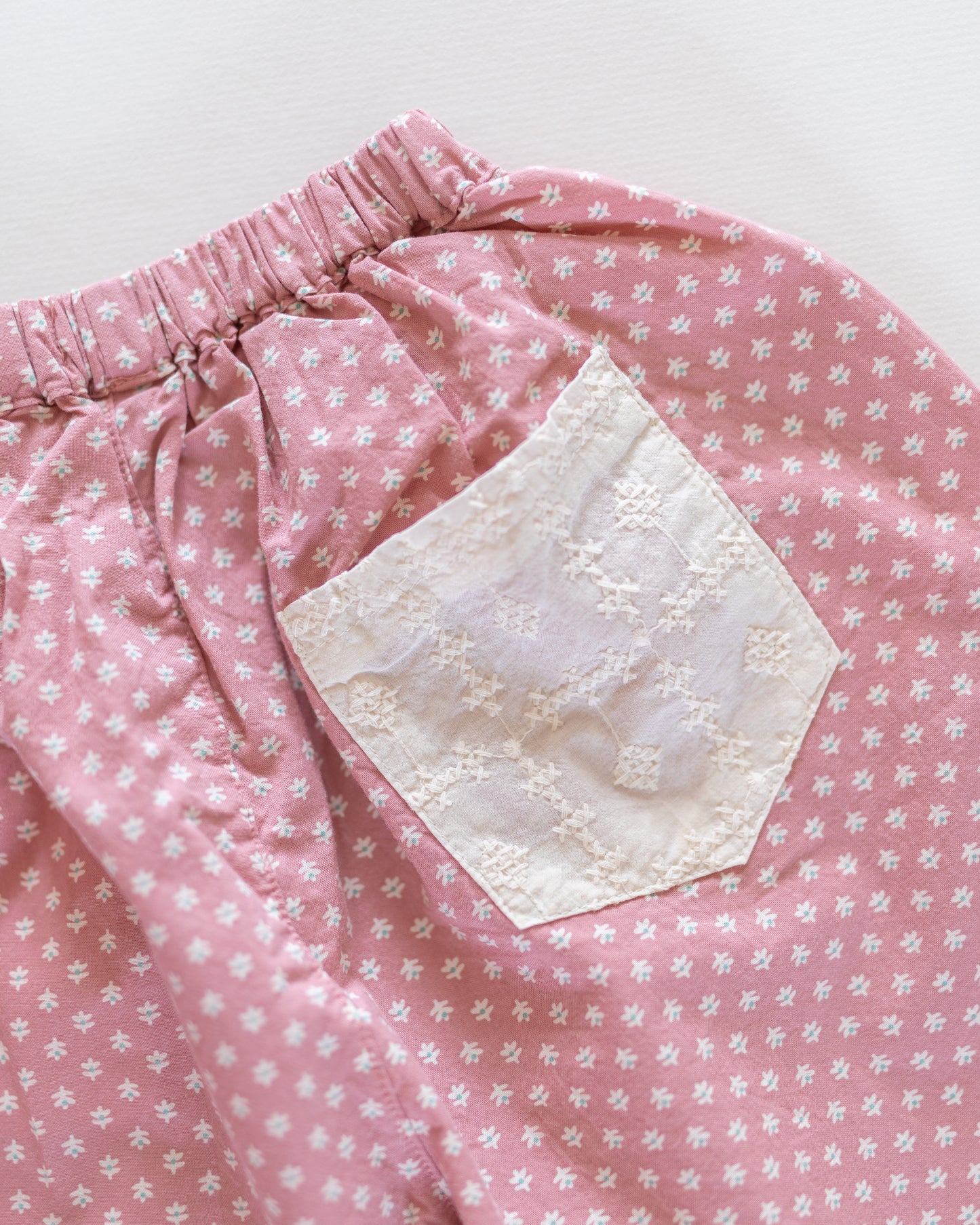 flower wide pant