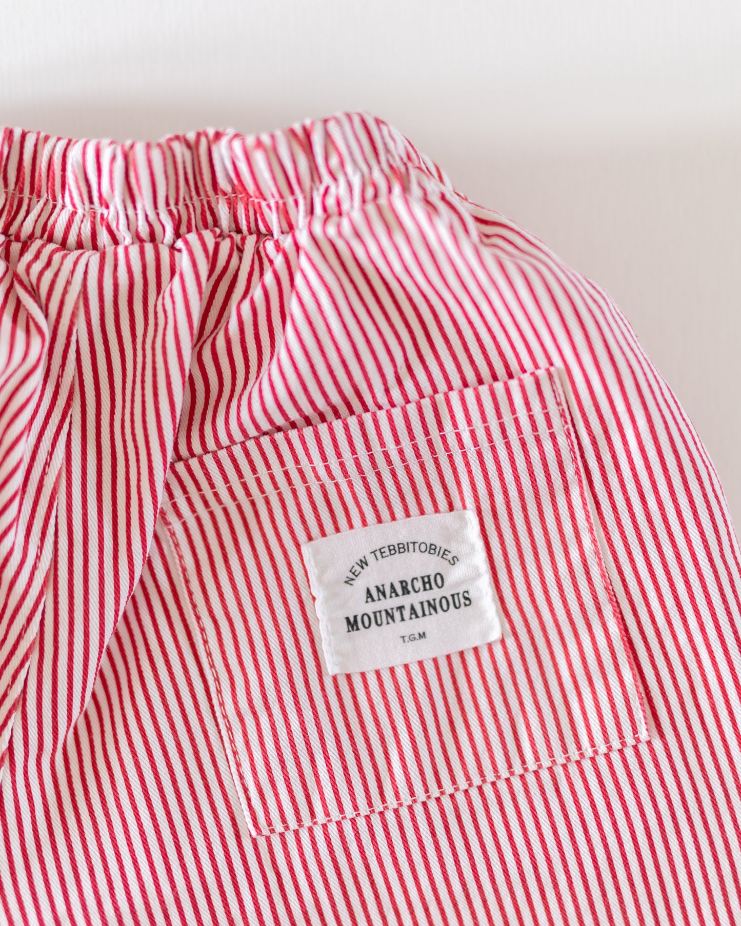 red stripe pants
