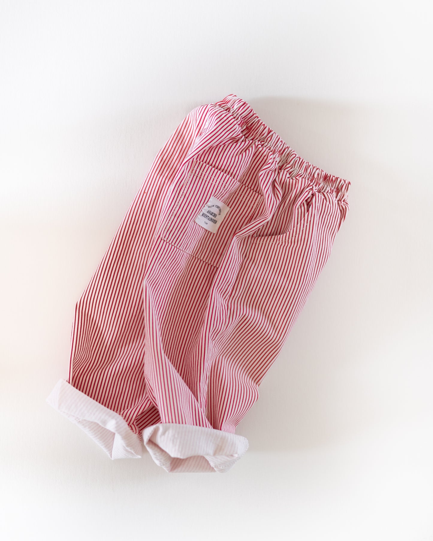 red stripe pants
