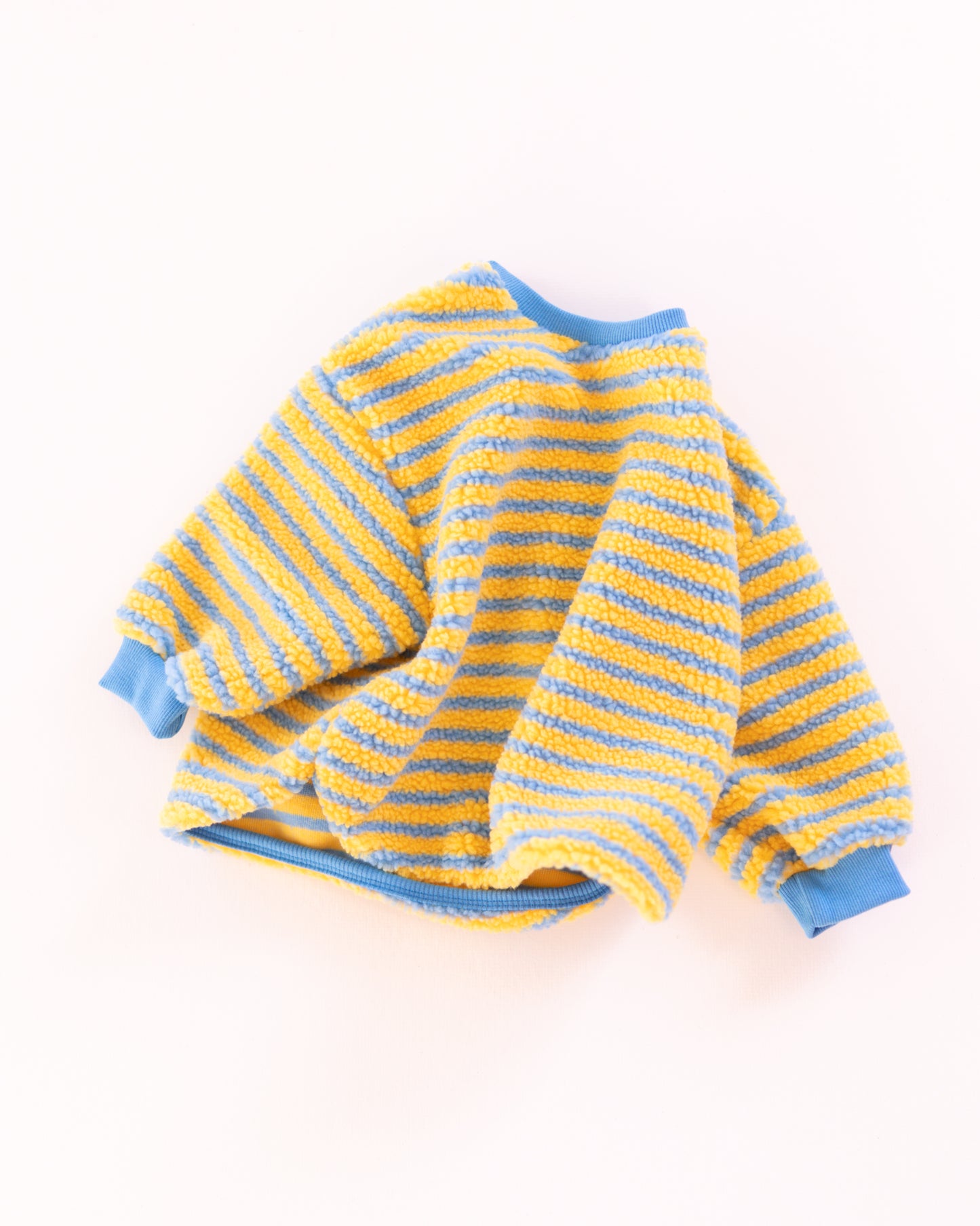 candy cane fleece sweater