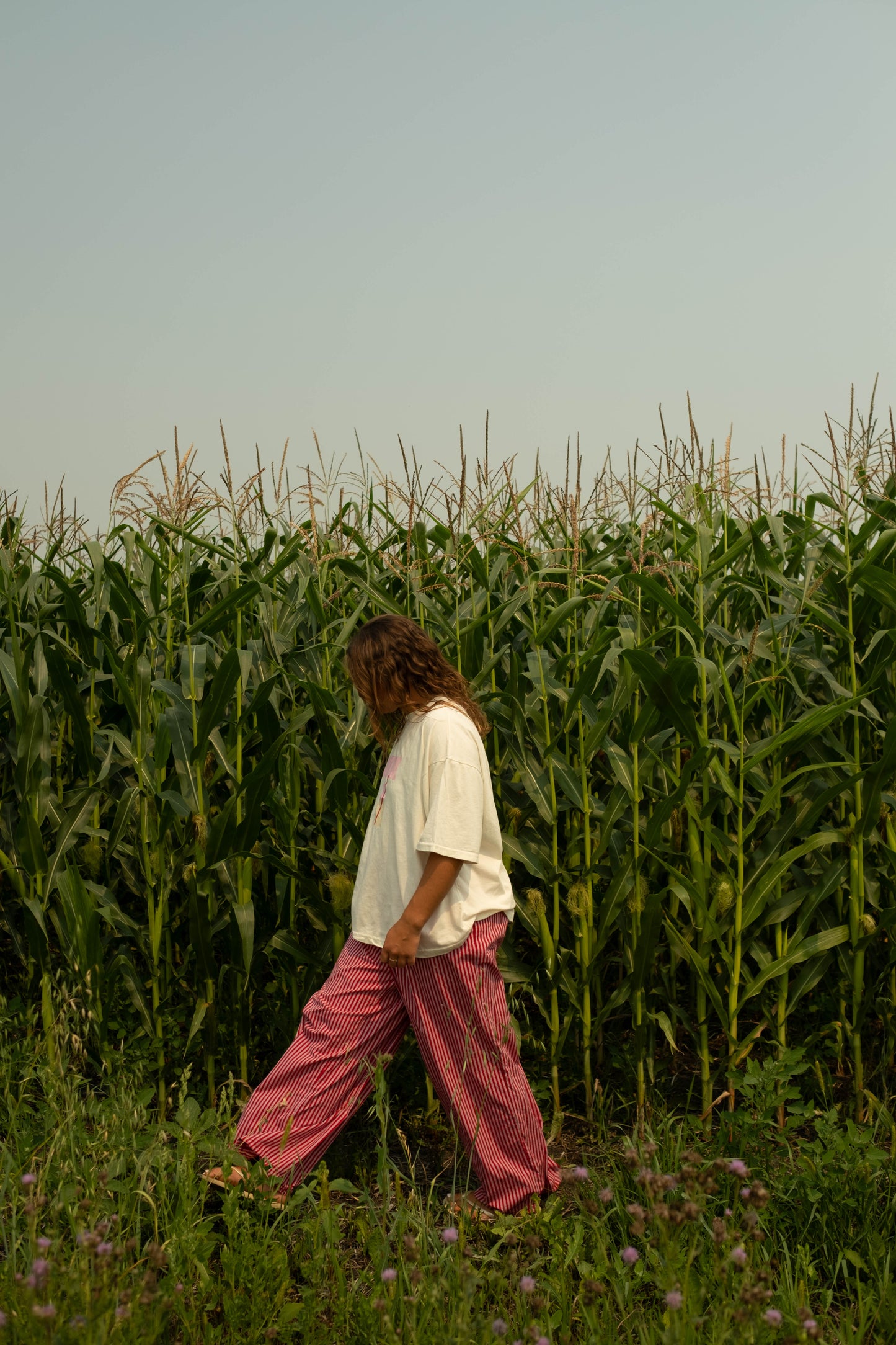 PREORDER womans Lottie stripe pants