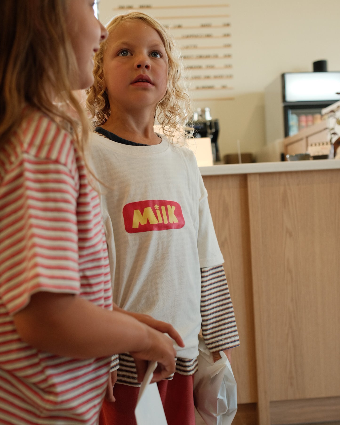 milk stamp tee