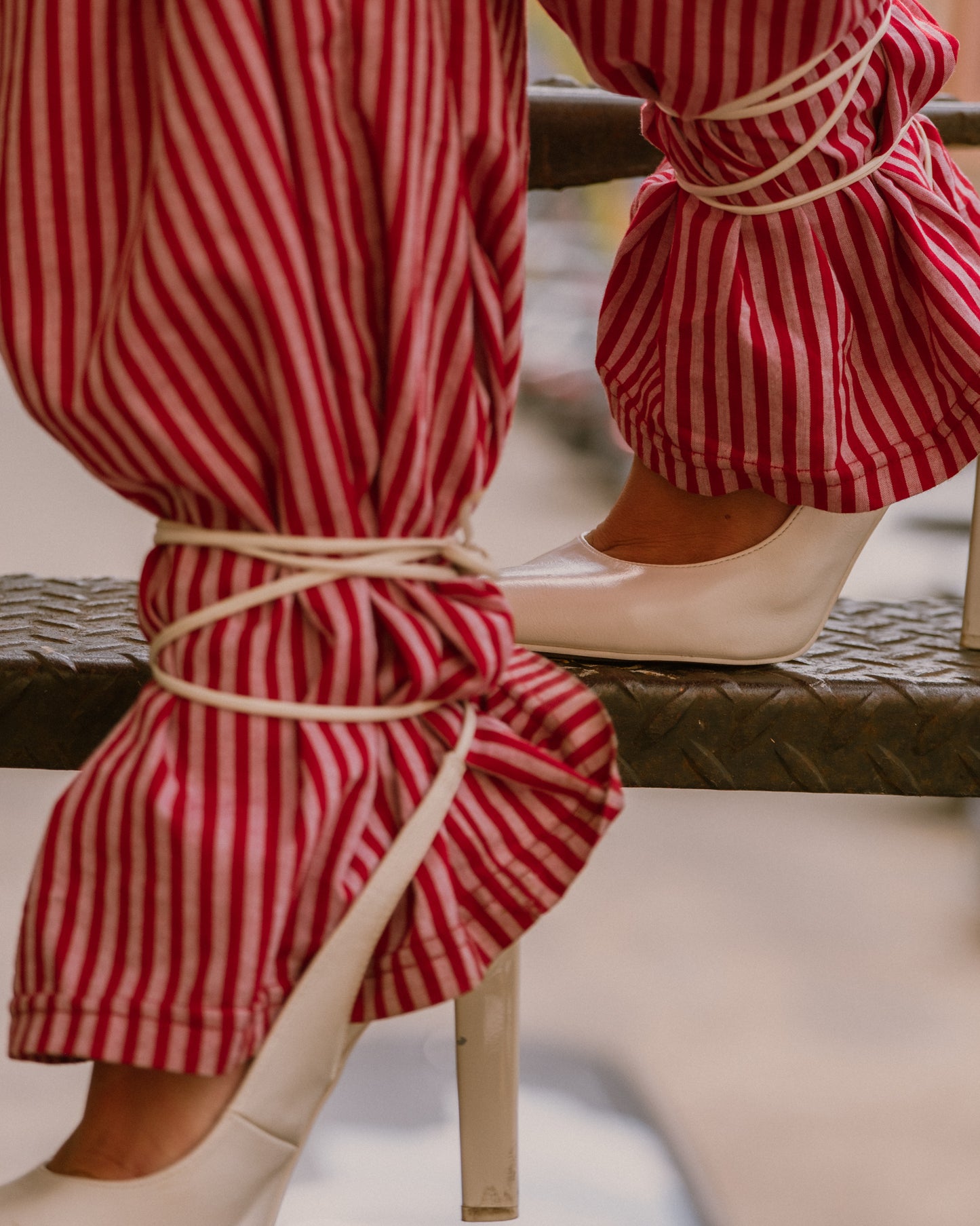 PREORDER womans Lottie stripe pants