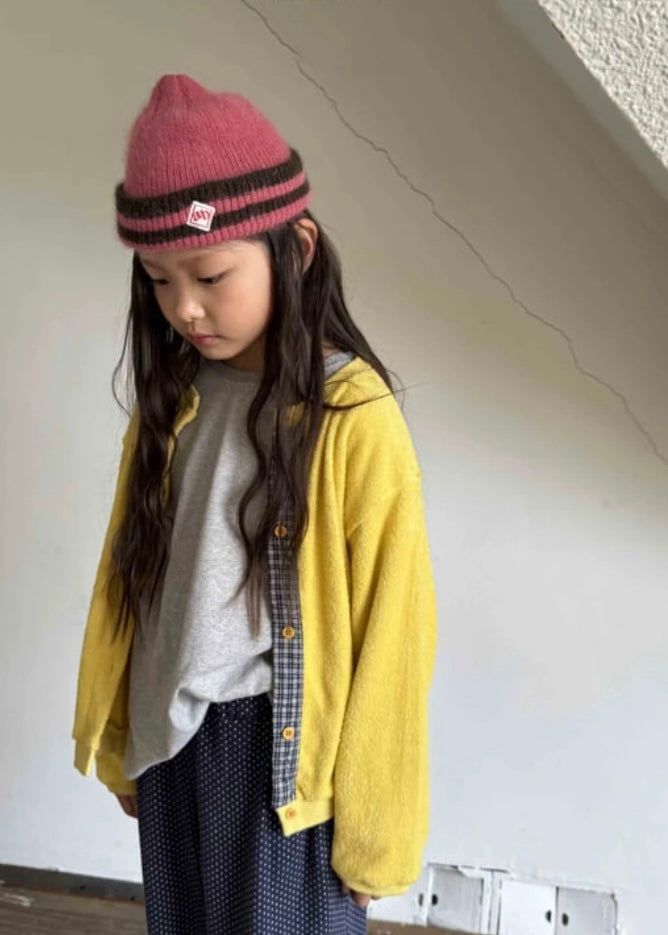 terry cardigan