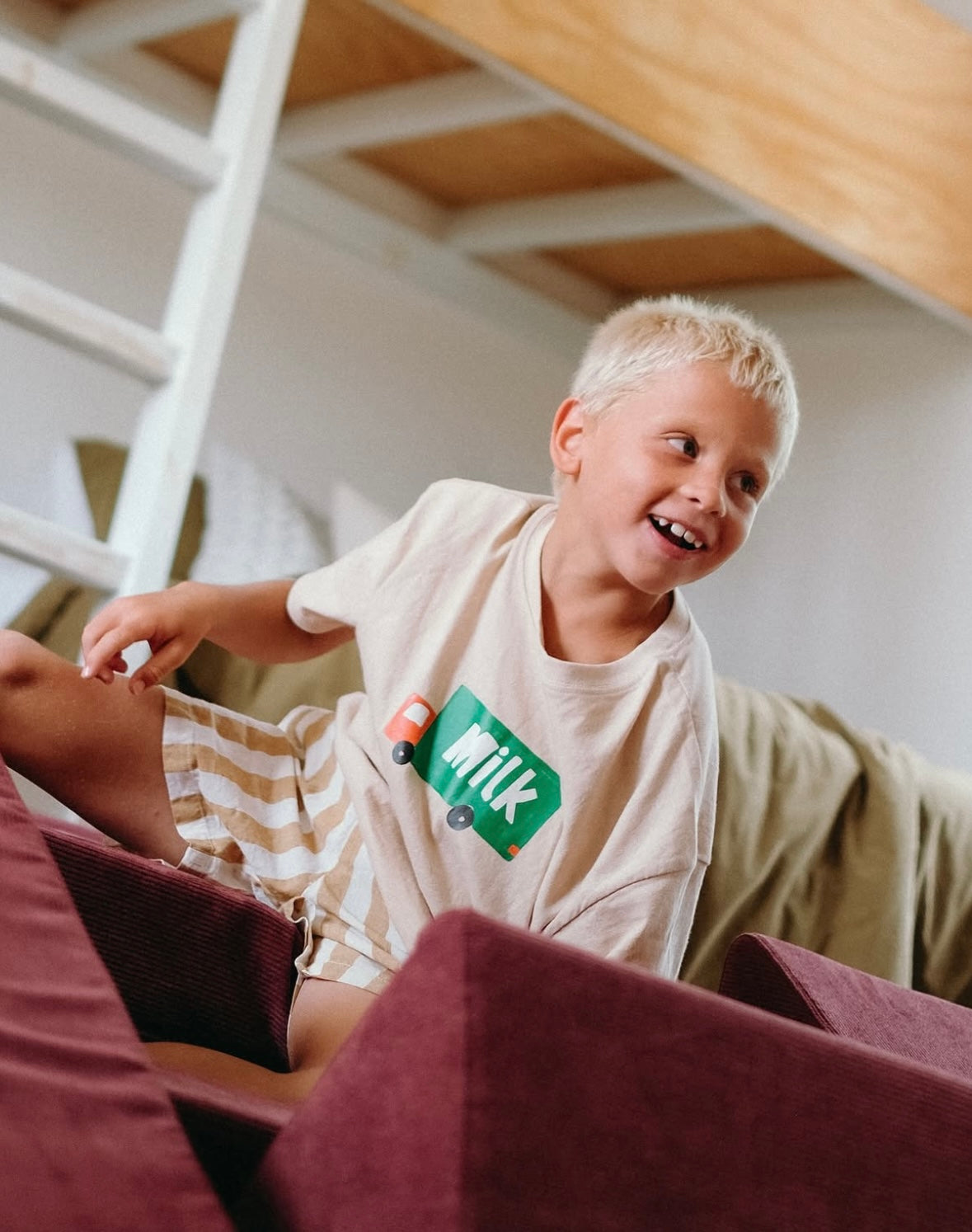 milk truck tee