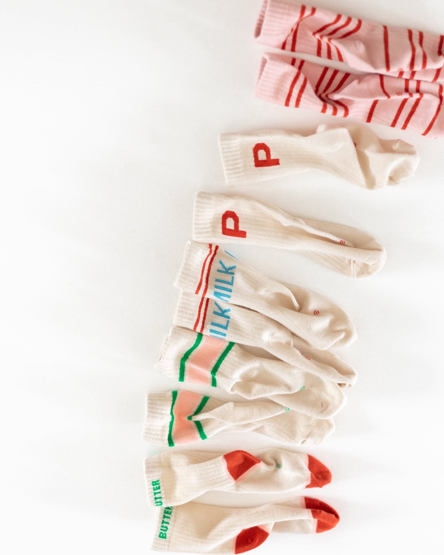 grocery list socks 5 pack - Pigeon said please