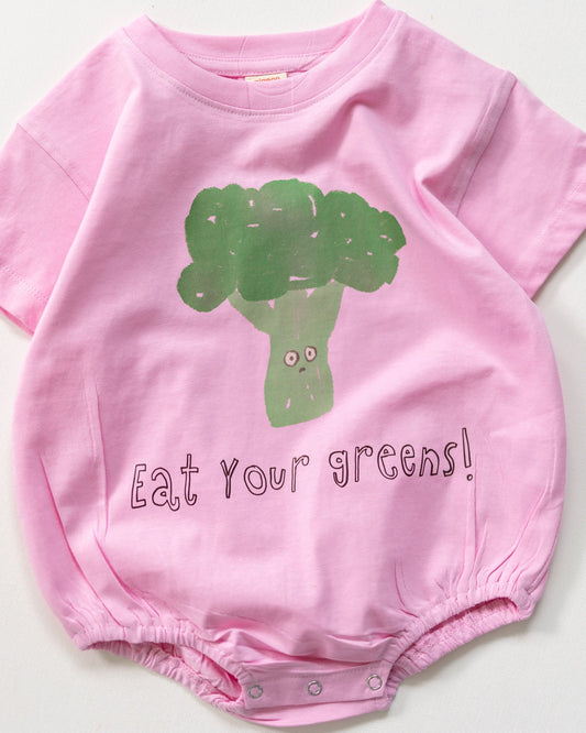 vegetable romper - Pigeon said please