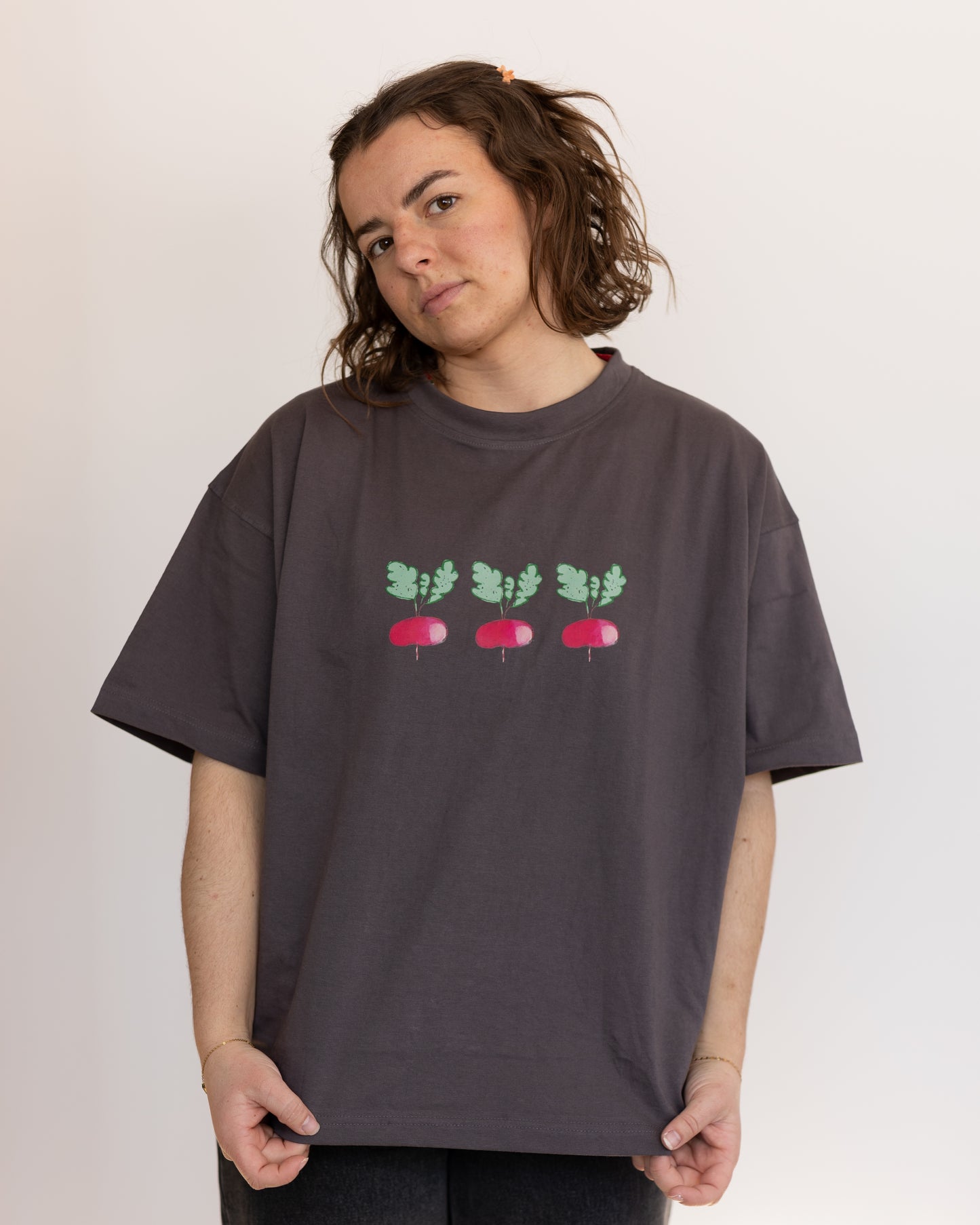 woman's radish tee