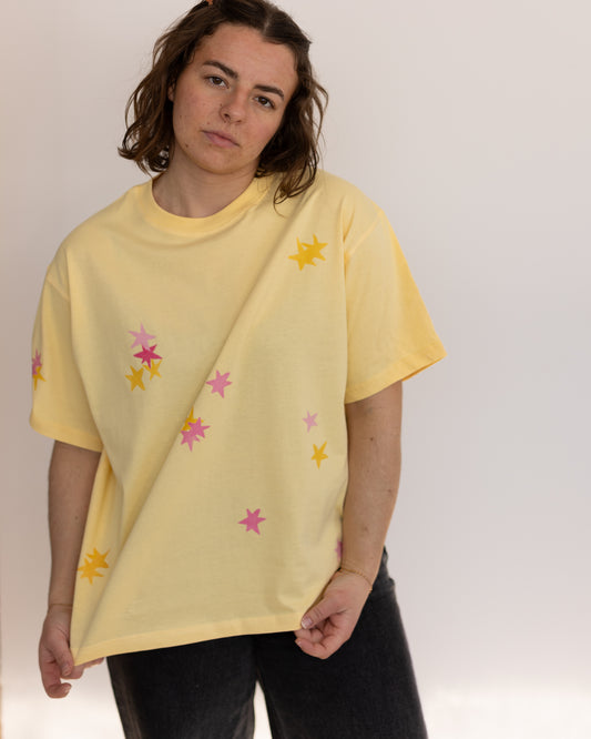 woman's starry tee