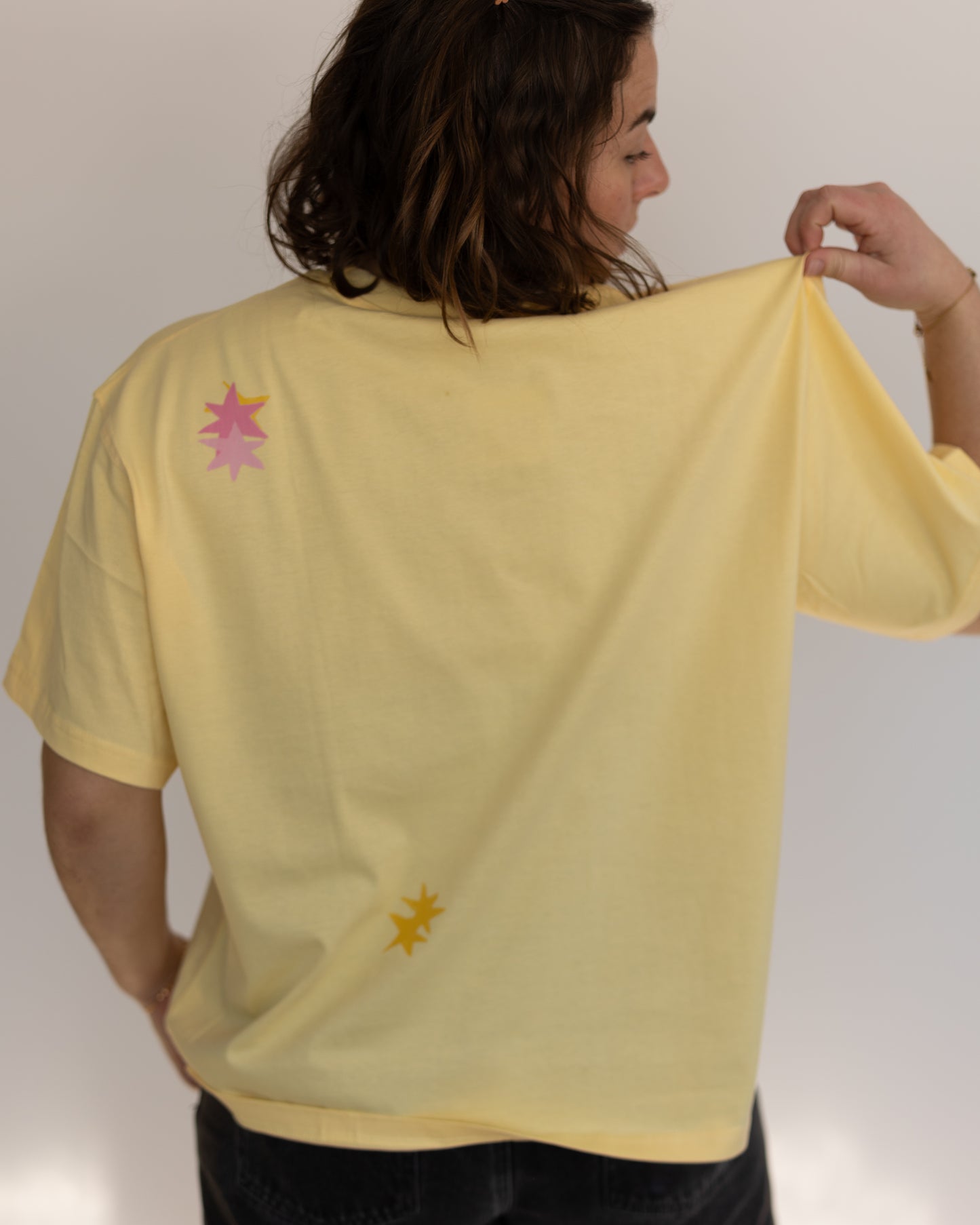 woman's starry tee