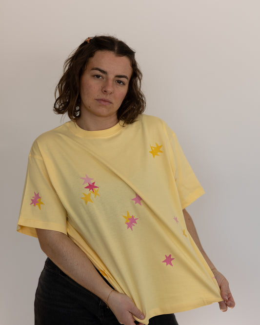 woman's starry tee