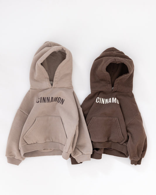 cinnamon hoodie