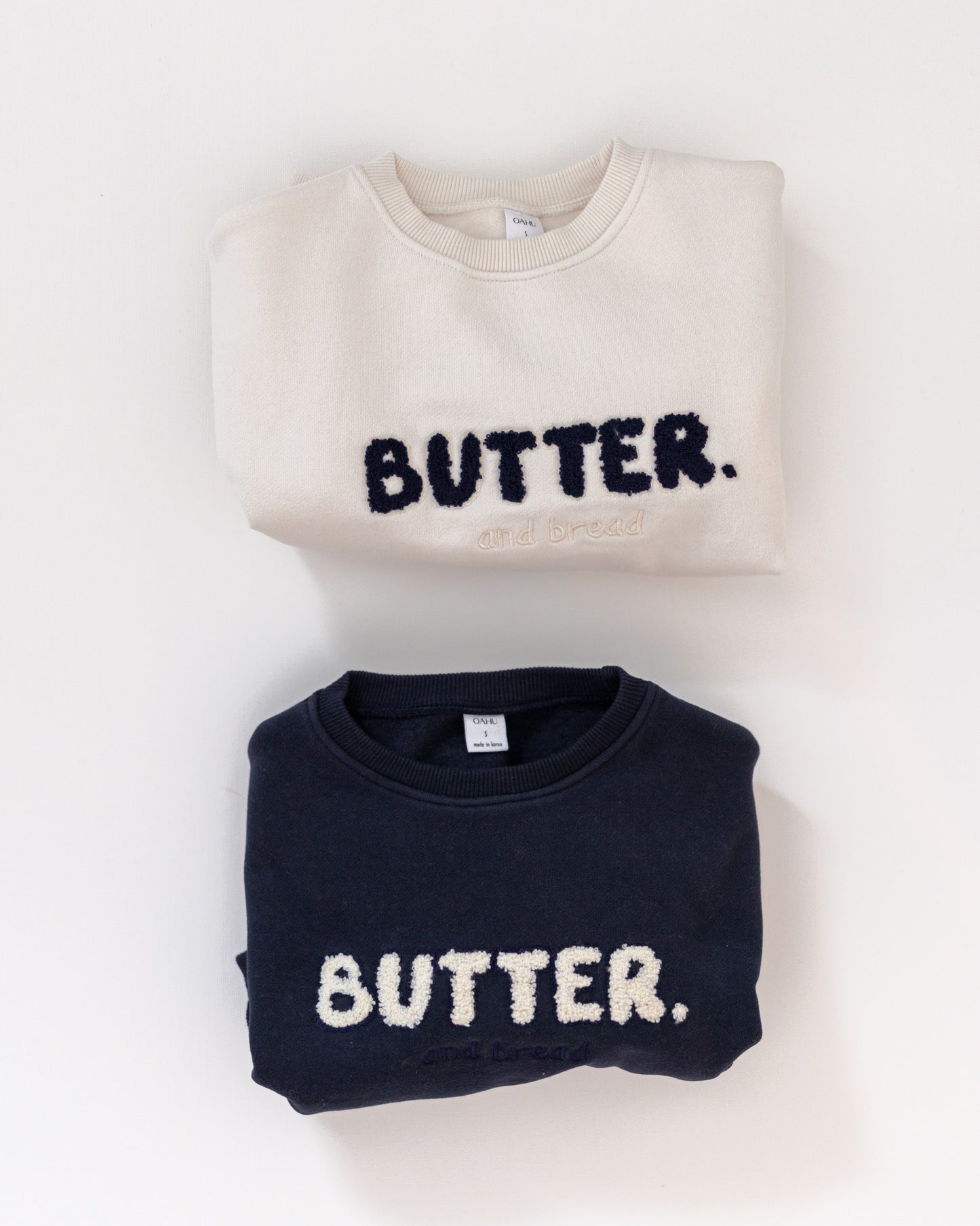 butter & bread sweatshirt