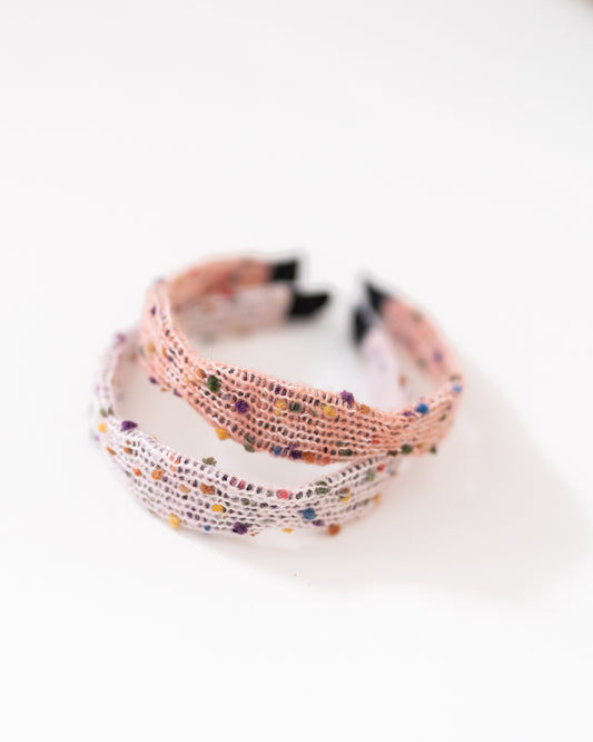 sprinkle knit headband