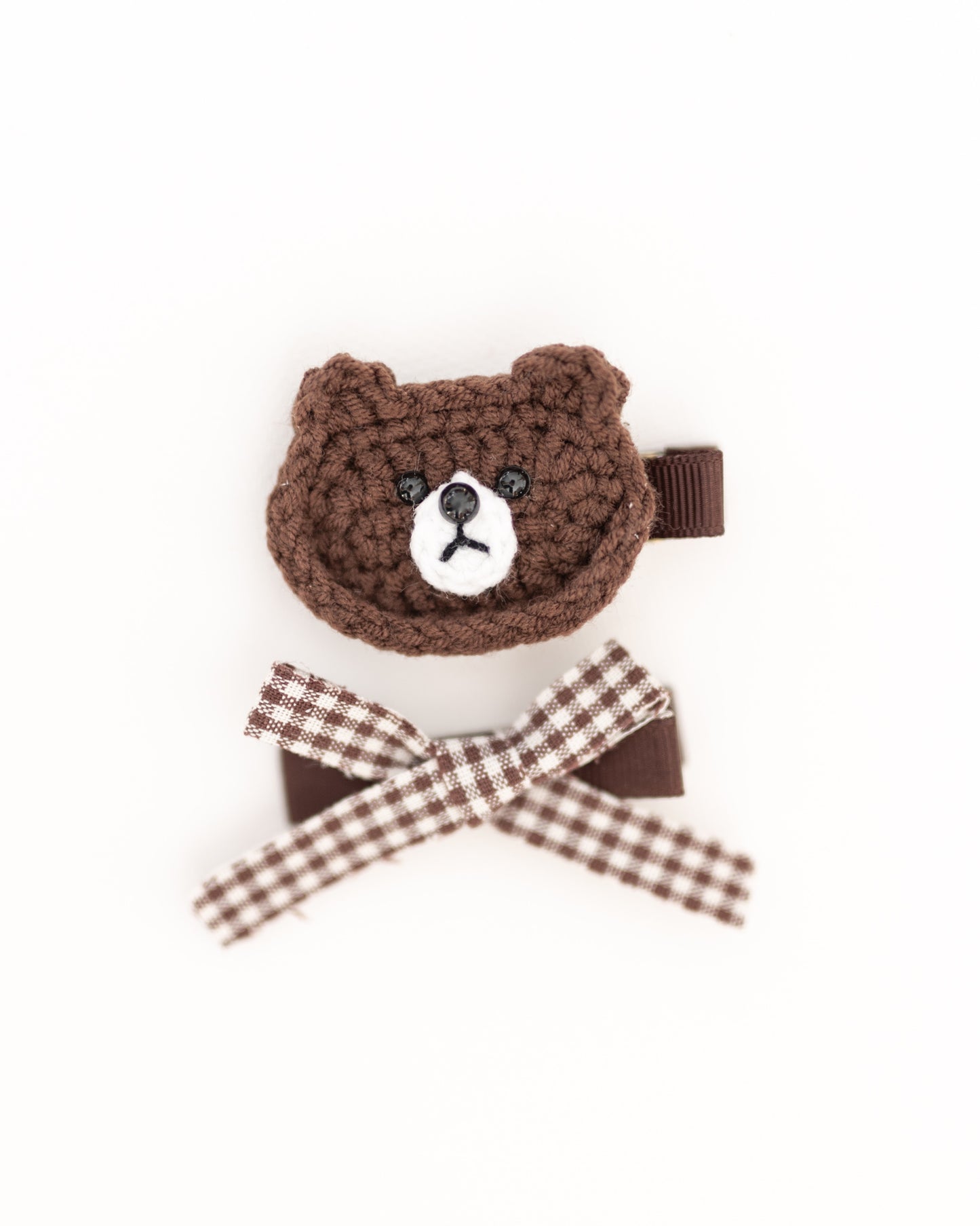 bear hair bow