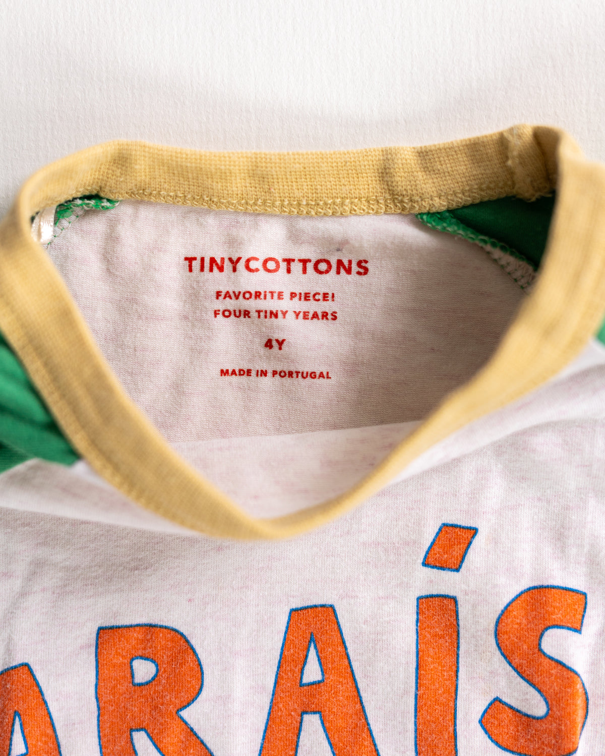 4 year tee # 79
