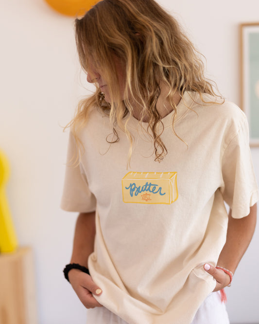 womans butter stick tee
