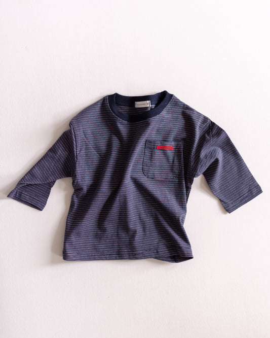 stripe pocket top