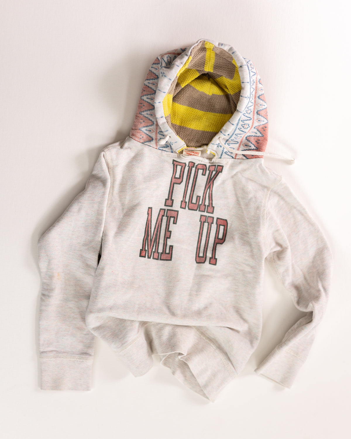 7/8 years pick me up hoodie