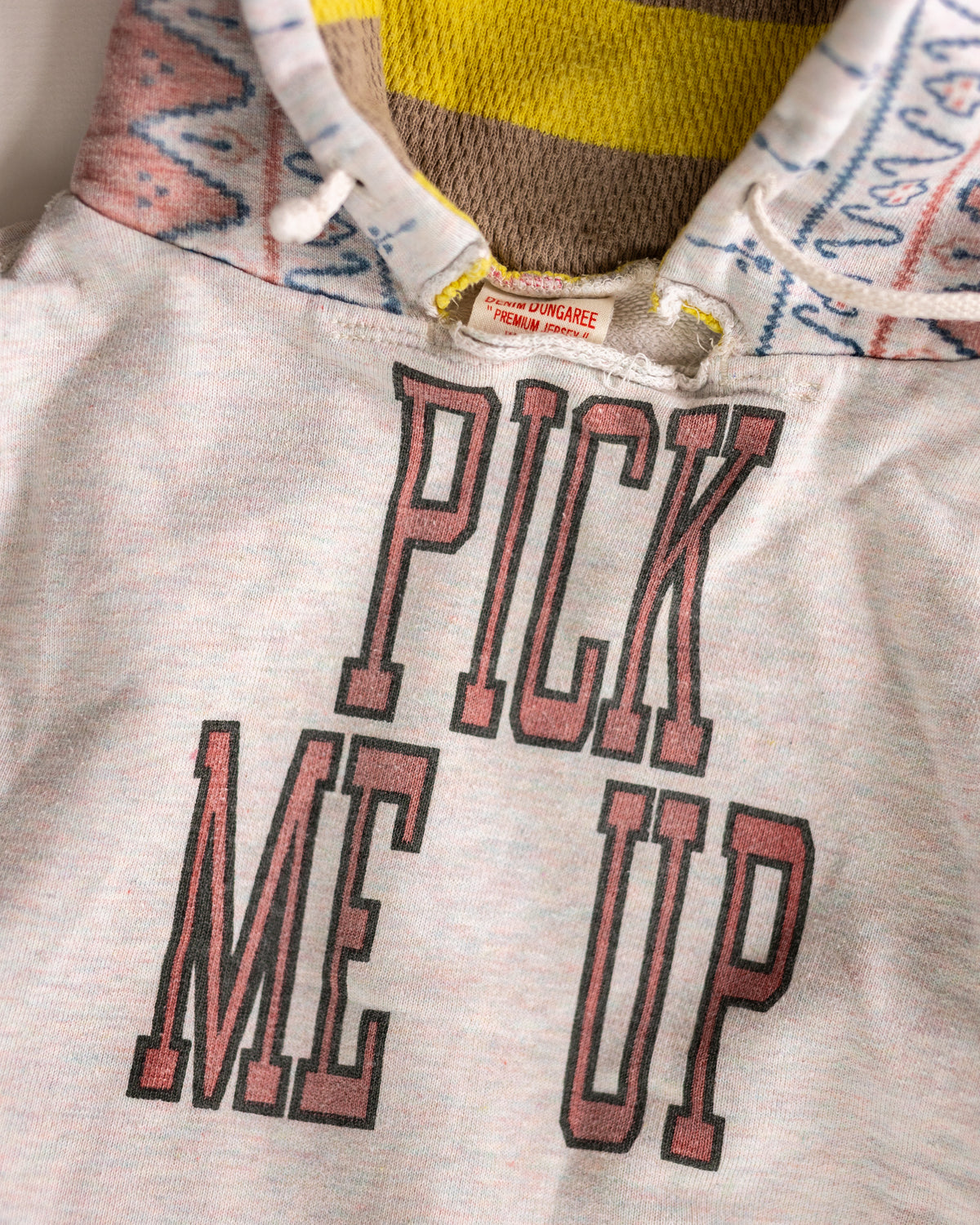 7/8 years pick me up hoodie