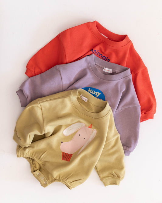 PREORDER busy human puff romper