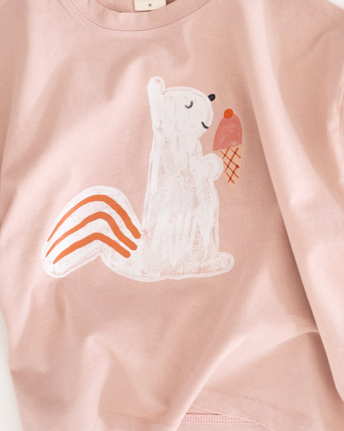 ice cream squirrel tee