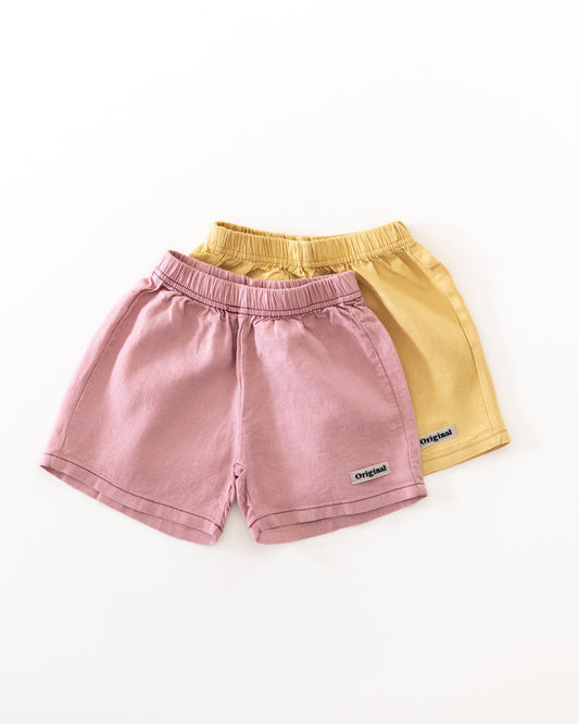 linen shorts