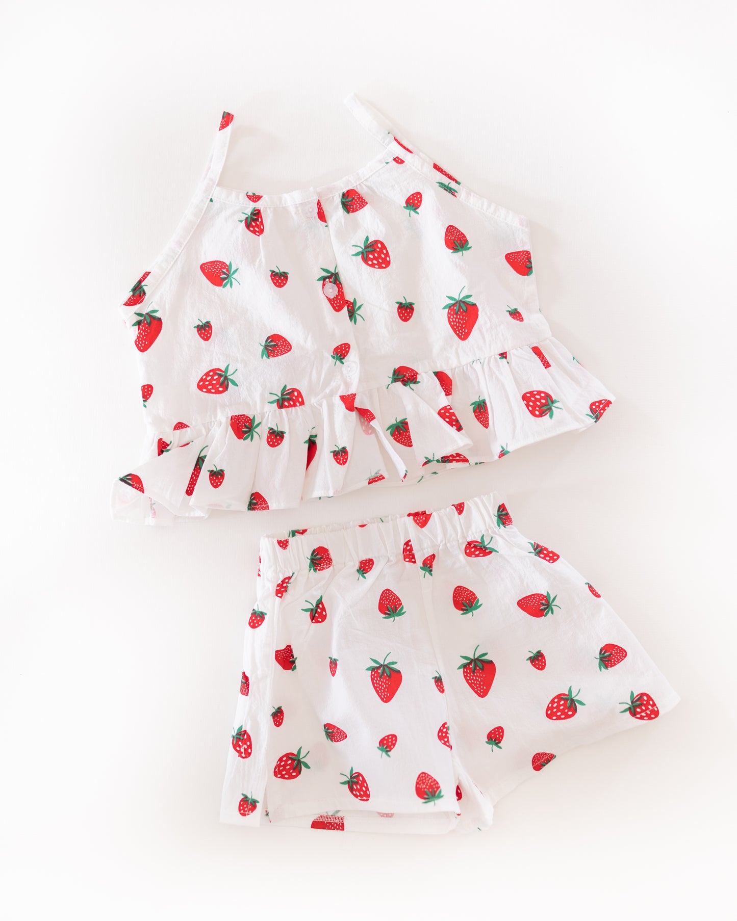 strawberry frill top