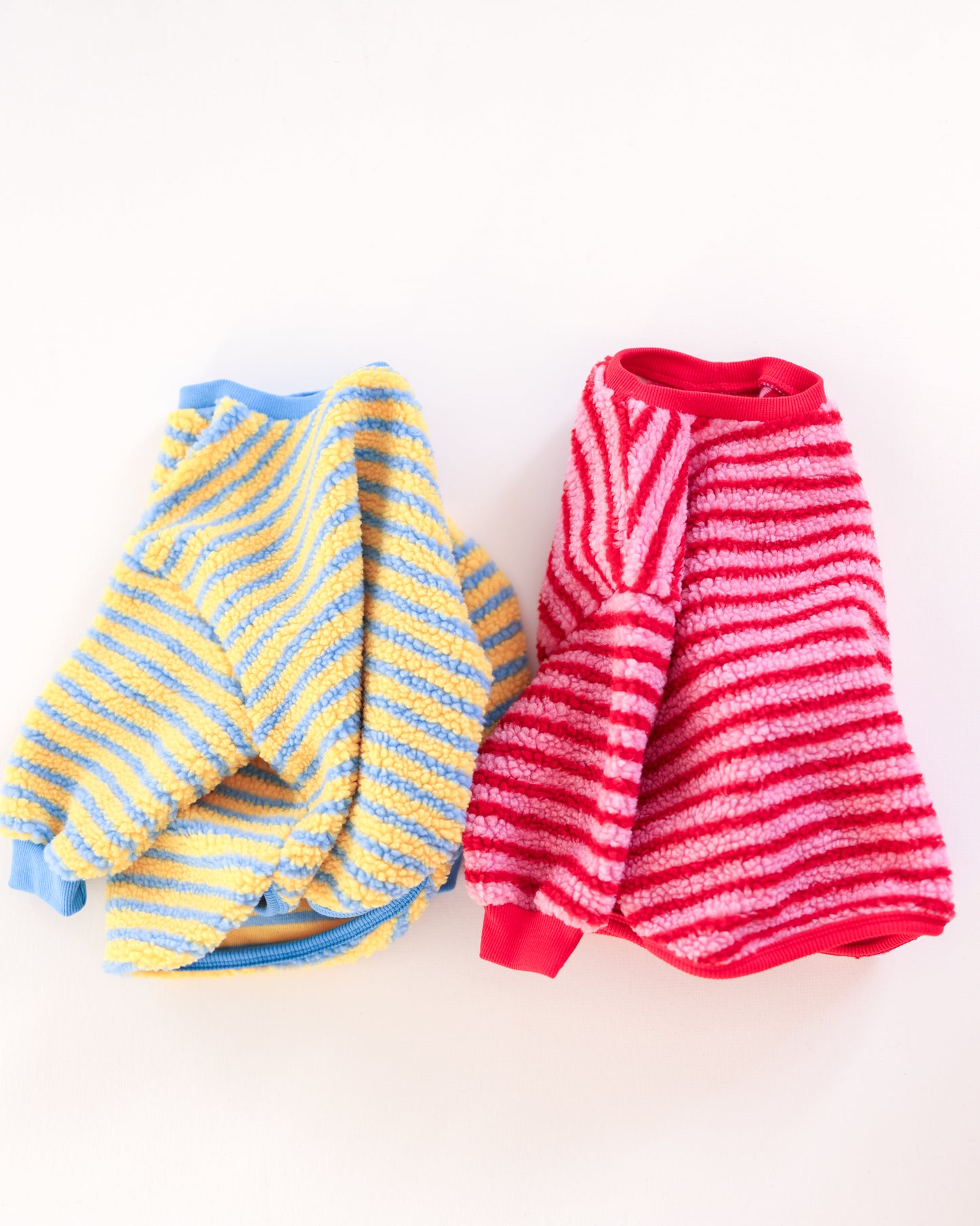 candy cane fleece sweater