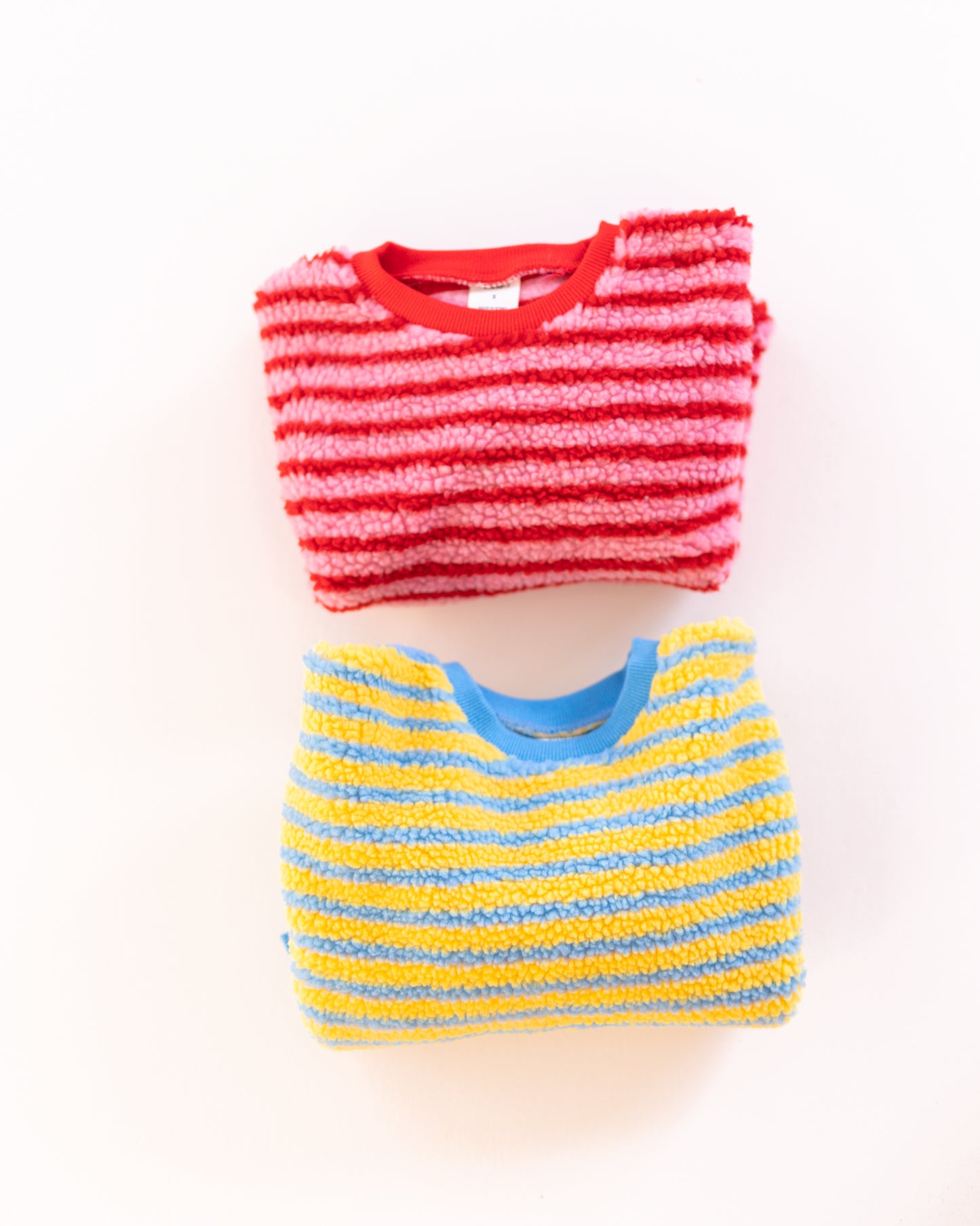 candy cane fleece sweater