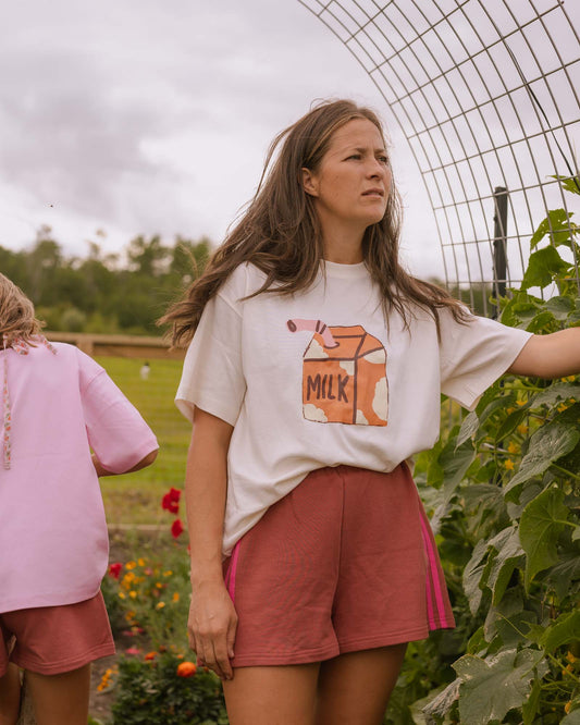 womans choccy milk tee
