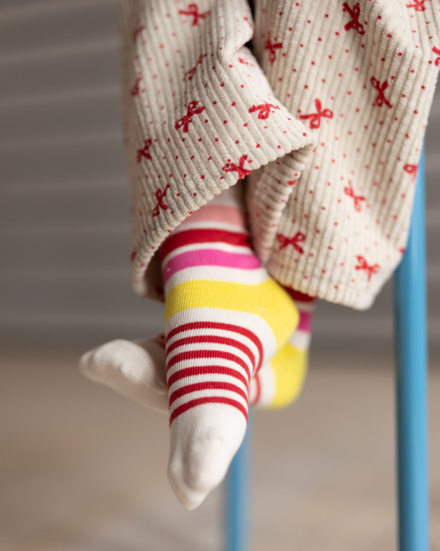 pigeon said another stripe sock