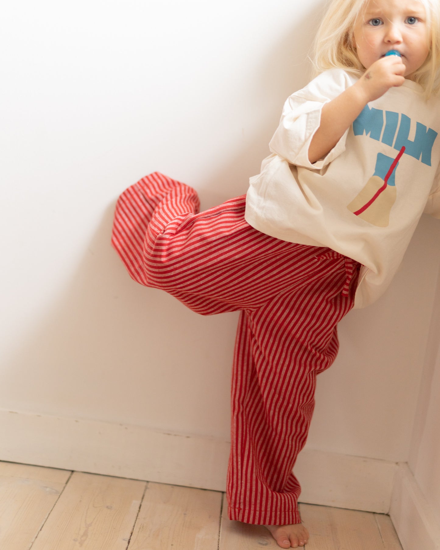 kids lottie stripe pants