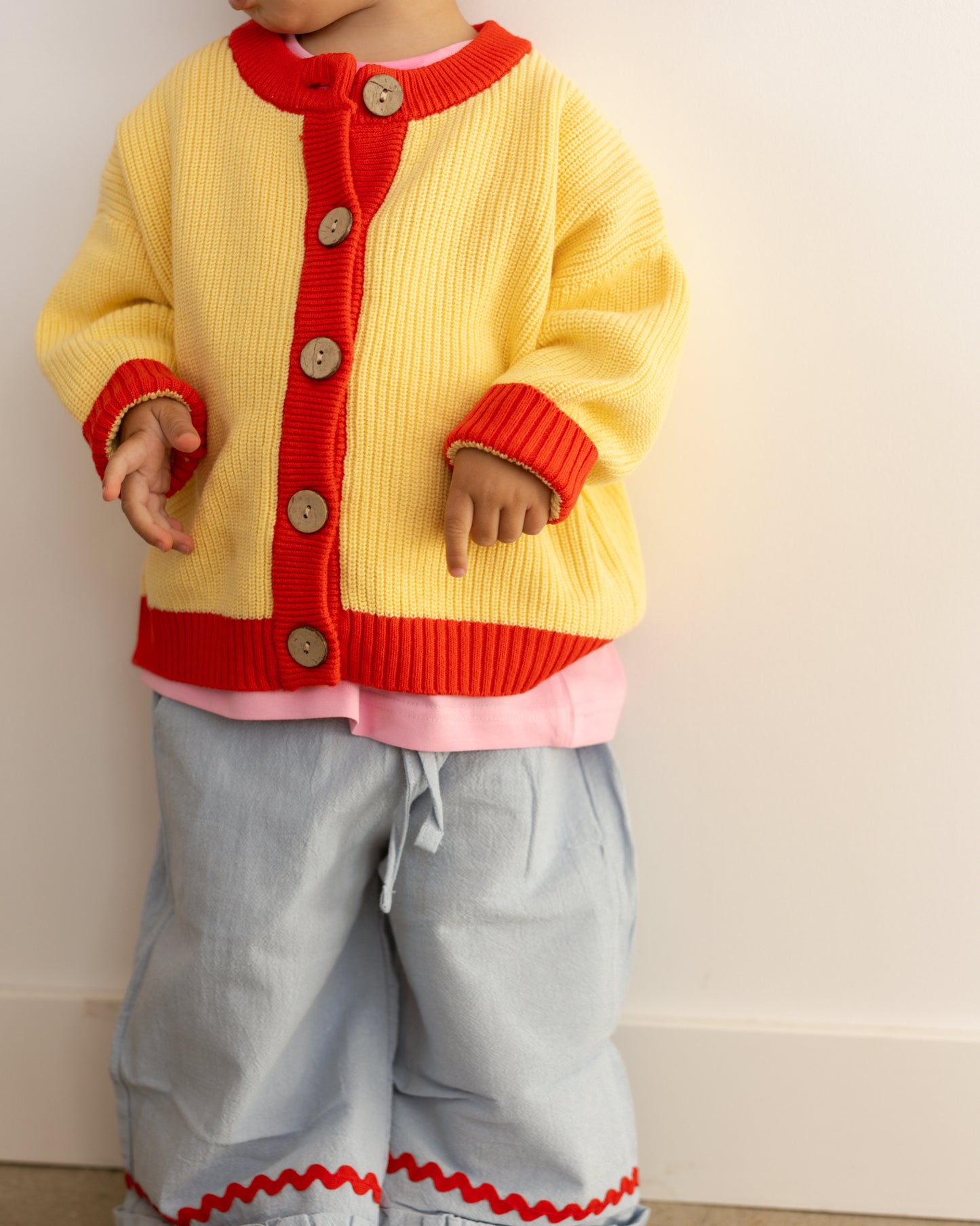 chunky knit cardigan