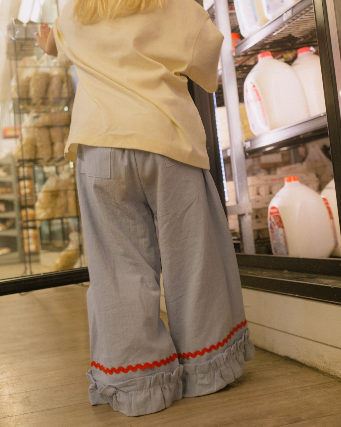 PREORDER kids ruffle pants