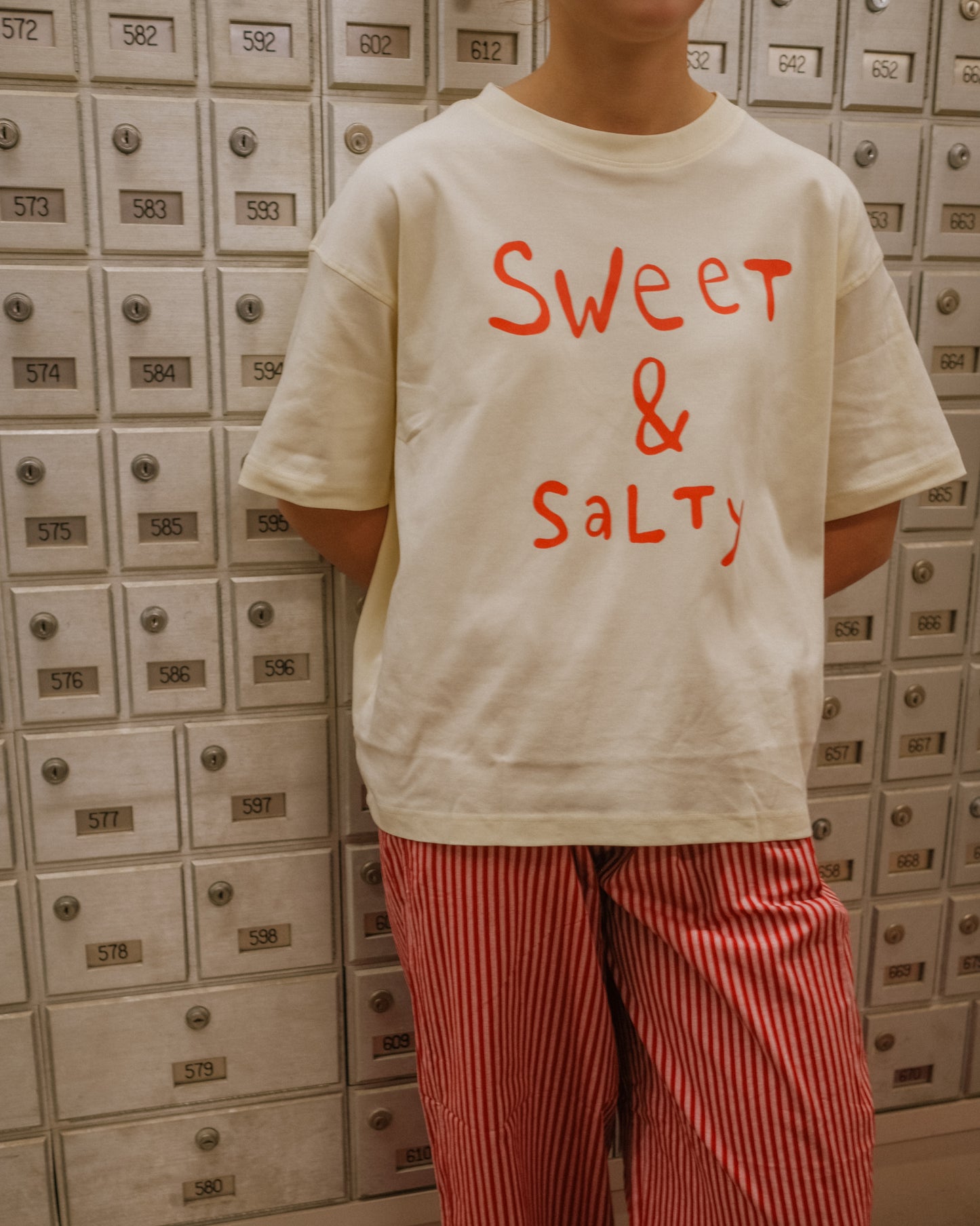 womans sweet and salty tee