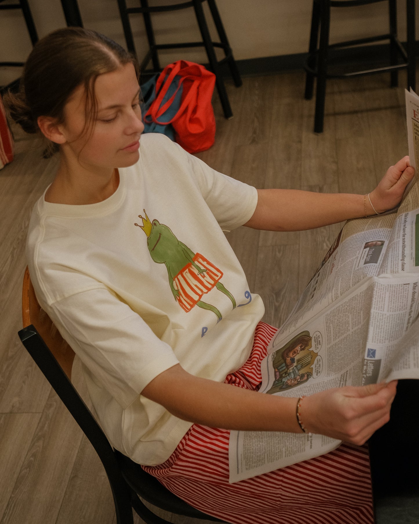 womans frog prince tee