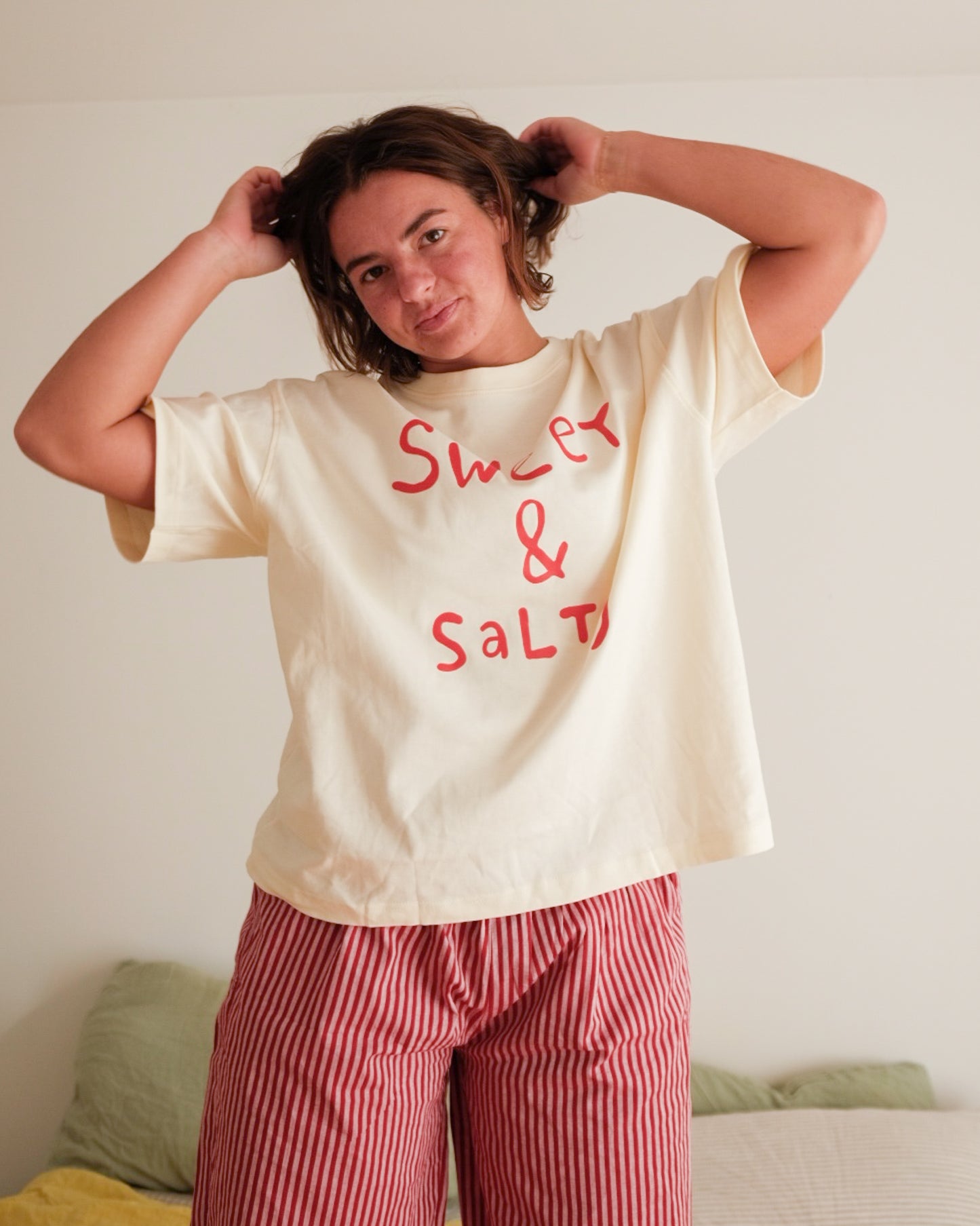 womans sweet and salty tee