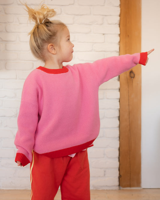 strawberry jam pullover