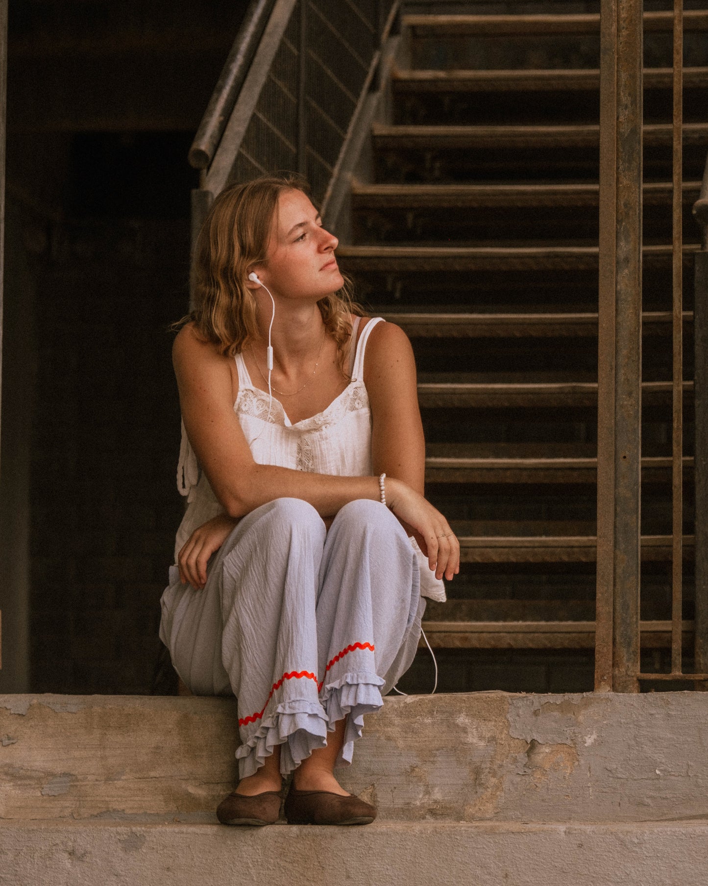 PREORDER womans ruffle pants