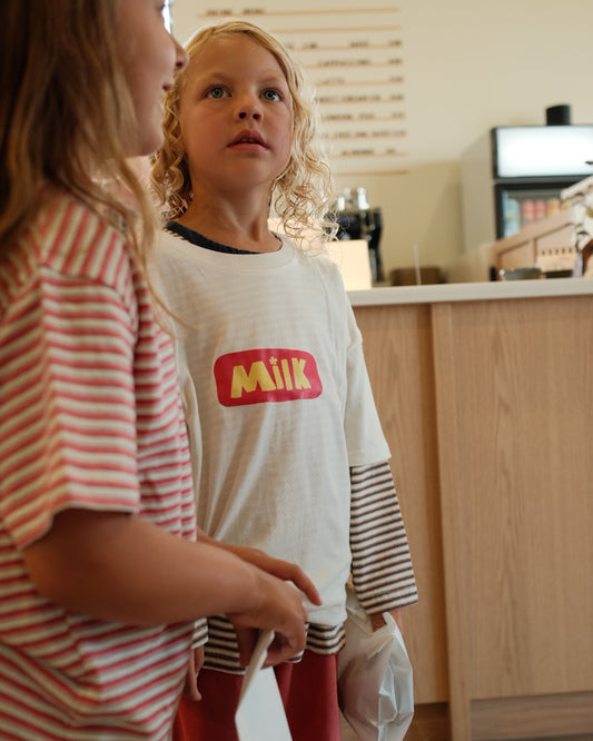 milk stamp tee