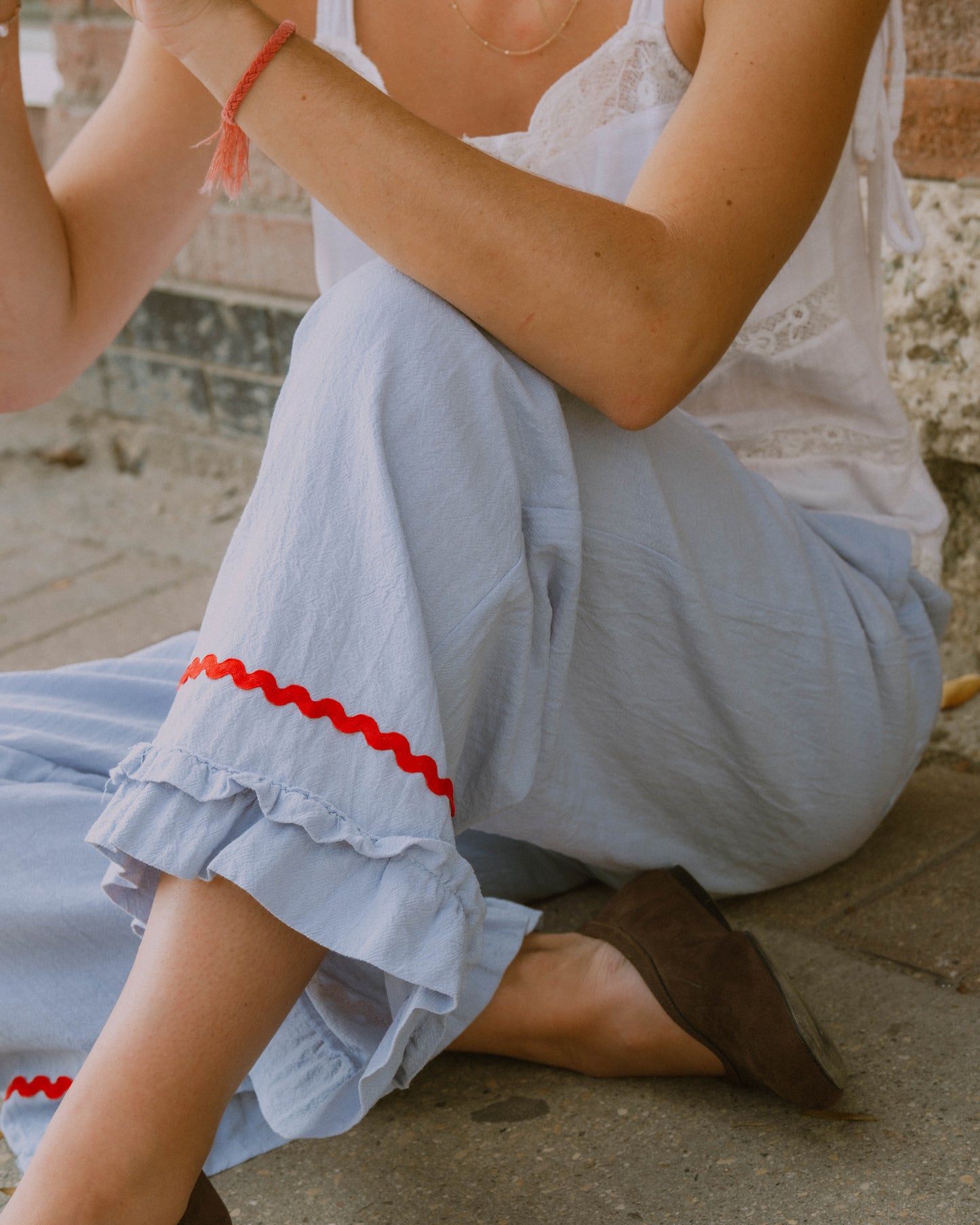 PREORDER womans ruffle pants