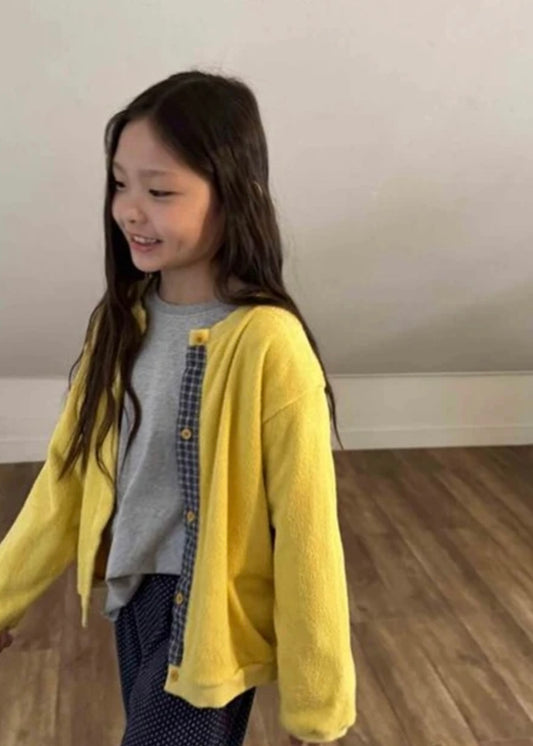 terry cardigan