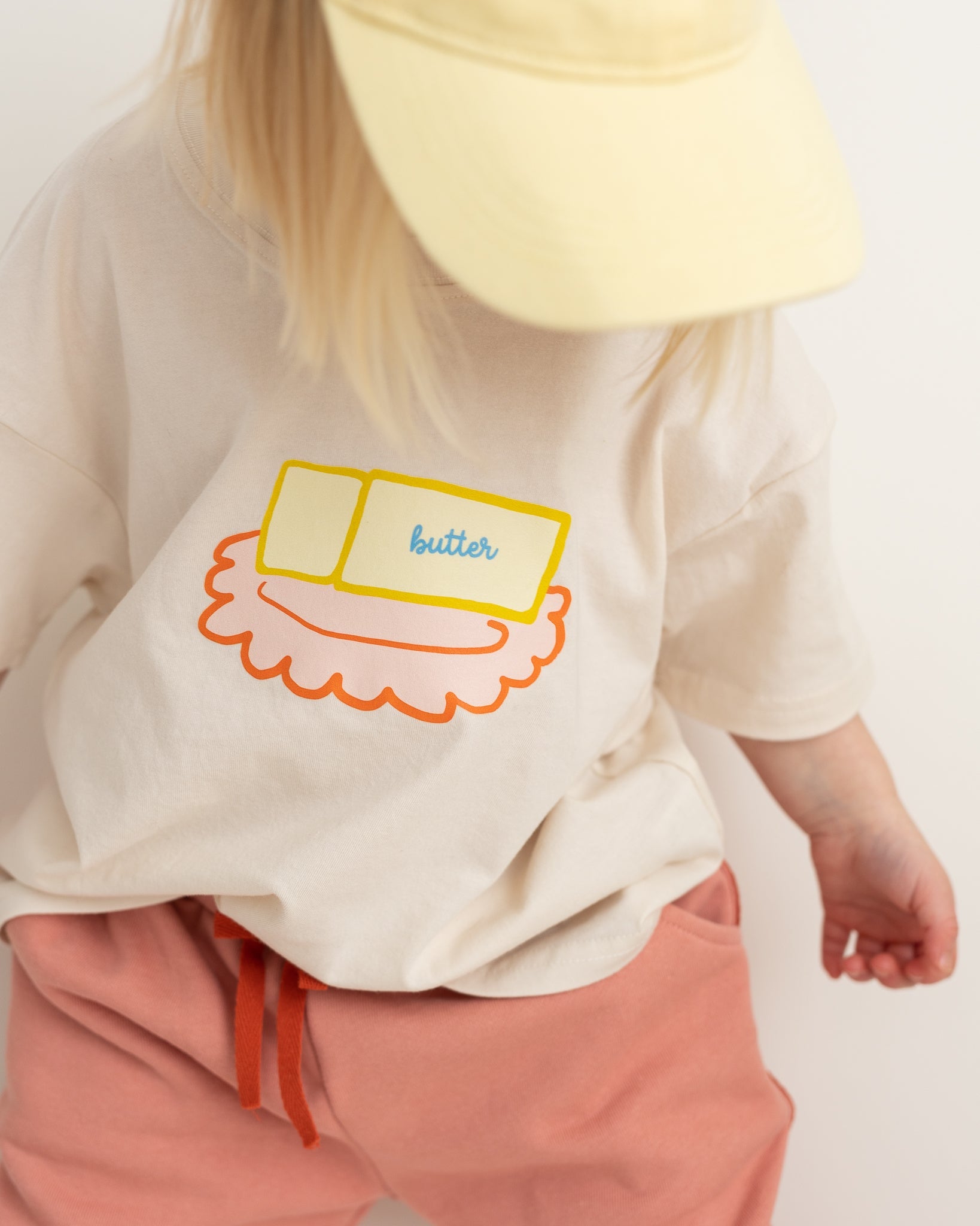 butter dish tee - Pigeon said please